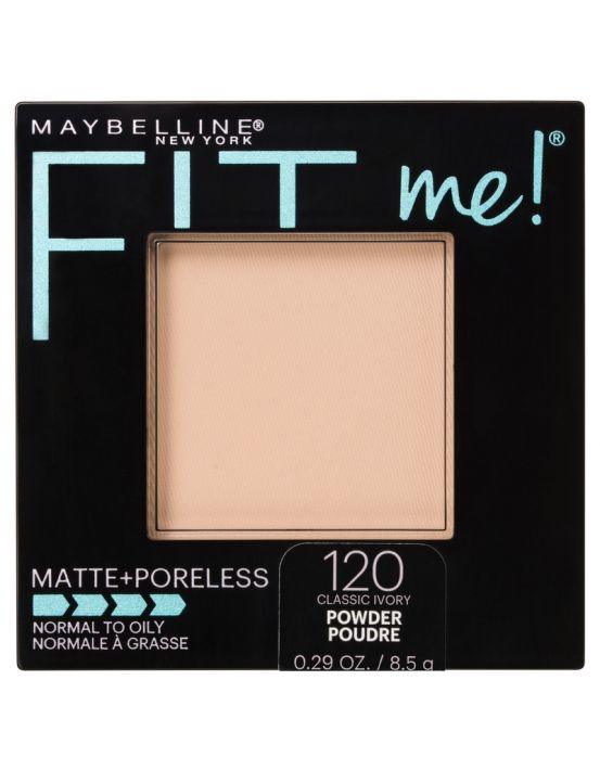 Maybelline Fit Me Matte & Poreless Pressed Powder - Classic Ivory 120